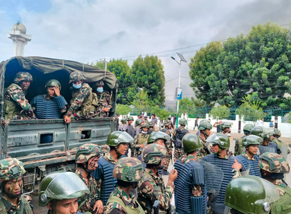 Army takes charge of law and order in Nepal | Army takes charge of law and order in Nepal Army takes charge of law and order in Nepal | Army takes charge of law and order in Nepal