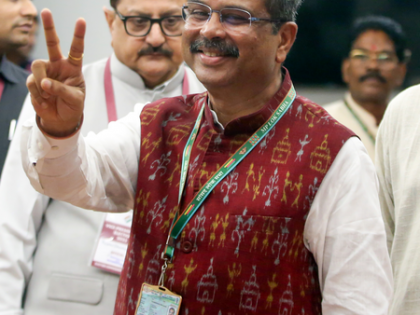 Bihar polls: Dharmendra Pradhan made BJP's election in-charge; Keshav Prasad, CR Patil deputies  | Bihar polls: Dharmendra Pradhan made BJP's election in-charge; Keshav Prasad, CR Patil deputies 