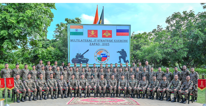 Indian forces depart to take part in military exercise ZAPAD 2025 in Russia | Indian forces depart to take part in military exercise ZAPAD 2025 in Russia