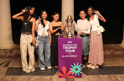 From Brahmaputra to classrooms: ICC Women’s Cricket World Cup trophy tour inspires Guwahati | From Brahmaputra to classrooms: ICC Women’s Cricket World Cup trophy tour inspires Guwahati