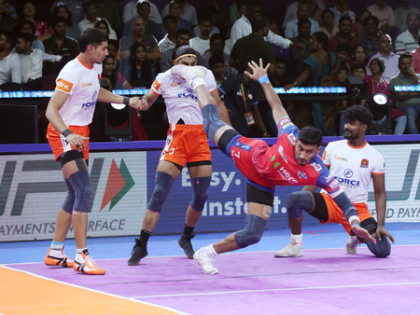 PKL 12: Aditya, Pankaj shine as Puneri Paltan beat UP Yoddhas to take top spot | PKL 12: Aditya, Pankaj shine as Puneri Paltan beat UP Yoddhas to take top spot