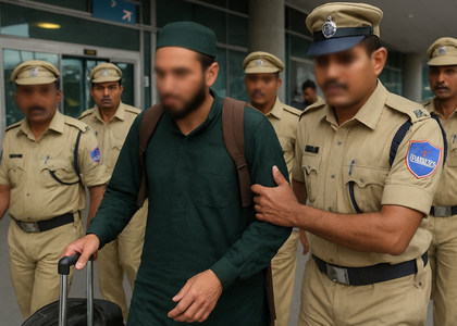 Hyderabad police deport Pakistani national | Hyderabad police deport Pakistani national Hyderabad police deport Pakistani national | Hyderabad police deport Pakistani national