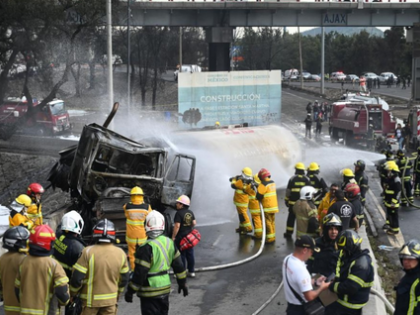 Three dead, over 50 injured in Mexico gas tanker truck explosion | Three dead, over 50 injured in Mexico gas tanker truck explosion Three dead, over 50 injured in Mexico gas tanker truck explosion | Three dead, over 50 injured in Mexico gas tanker truck explosion