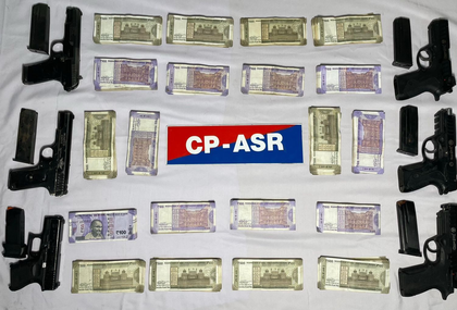 Cross-border arms smuggling module busted in Punjab, 6 arrested | Cross-border arms smuggling module busted in Punjab, 6 arrested