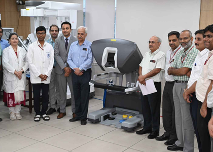 AIIMS Delhi installs da Vinci Surgical robot to boost training in robotic surgery | AIIMS Delhi installs da Vinci Surgical robot to boost training in robotic surgery
