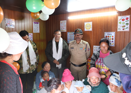 763 BRTF creates ‘Play and Learning Room’ for children of labourers in Tawang | 763 BRTF creates ‘Play and Learning Room’ for children of labourers in Tawang