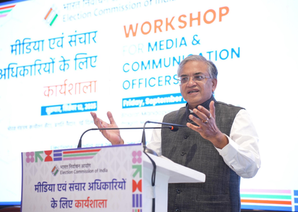 ECI holds workshop for CEO media officers, stresses on facts over misinformation | ECI holds workshop for CEO media officers, stresses on facts over misinformation ECI holds workshop for CEO media officers, stresses on facts over misinformation | ECI holds workshop for CEO media officers, stresses on facts over misinformation