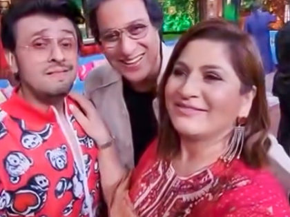 Sonu Nigam, Talat Aziz sing Mehdi Hassan ghazal to impress Archana Puran Singh on TKSS | Sonu Nigam, Talat Aziz sing Mehdi Hassan ghazal to impress Archana Puran Singh on TKSS