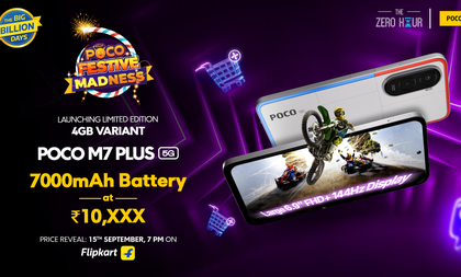 POCO expands M7 Plus 5G line-up with new 4GB limited edition variant this festive season | POCO expands M7 Plus 5G line-up with new 4GB limited edition variant this festive season