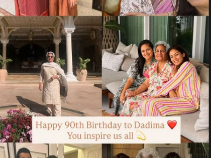 Mira Rajput wishes her grandmother on 90th birthday | Mira Rajput wishes her grandmother on 90th birthday Mira Rajput wishes her grandmother on 90th birthday | Mira Rajput wishes her grandmother on 90th birthday