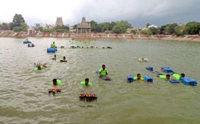 Chennai targets 7,500 volunteers for flood rescue training | Chennai targets 7,500 volunteers for flood rescue training Chennai targets 7,500 volunteers for flood rescue training | Chennai targets 7,500 volunteers for flood rescue training