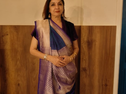 Neena Gupta shows how to flaunt the pallu in Gujarati style saree | Neena Gupta shows how to flaunt the pallu in Gujarati style saree Neena Gupta shows how to flaunt the pallu in Gujarati style saree | Neena Gupta shows how to flaunt the pallu in Gujarati style saree