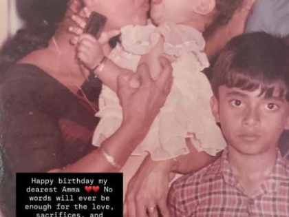 Nayanthara wishes her ‘Dearest Amma’ on her birthday: 'You are the heart of our family' | Nayanthara wishes her ‘Dearest Amma’ on her birthday: 'You are the heart of our family'