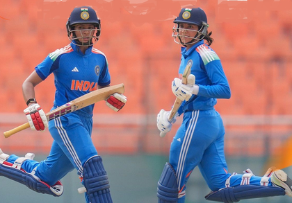 1st ODI: Fifties by Smriti, Pratika, and Harleen propel India to 281/7 against Australia | 1st ODI: Fifties by Smriti, Pratika, and Harleen propel India to 281/7 against Australia 1st ODI: Fifties by Smriti, Pratika, and Harleen propel India to 281/7 against Australia | 1st ODI: Fifties by Smriti, Pratika, and Harleen propel India to 281/7 against Australia