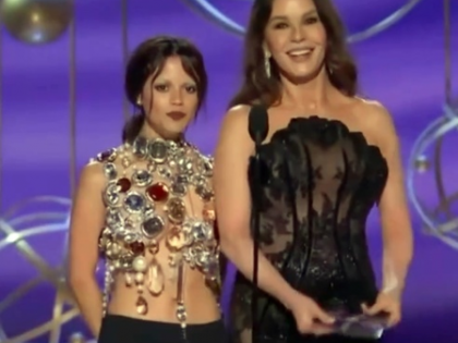 Jenna Ortega lights up the Emmy 2025 stage in a sheer jeweled ensemble | Jenna Ortega lights up the Emmy 2025 stage in a sheer jeweled ensemble