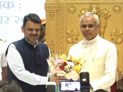 Acharya Devvrat takes oath as Maharashtra Governor | Acharya Devvrat takes oath as Maharashtra Governor Acharya Devvrat takes oath as Maharashtra Governor | Acharya Devvrat takes oath as Maharashtra Governor