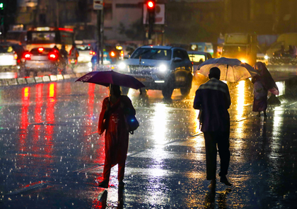 Search on for three men washed away in Hyderabad after heavy rains Search on for three men washed away in Hyderabad after heavy rains