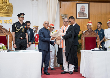 Justice M. Sundar sworn in as 10th CJ of Manipur High Court | Justice M. Sundar sworn in as 10th CJ of Manipur High Court Justice M. Sundar sworn in as 10th CJ of Manipur High Court | Justice M. Sundar sworn in as 10th CJ of Manipur High Court