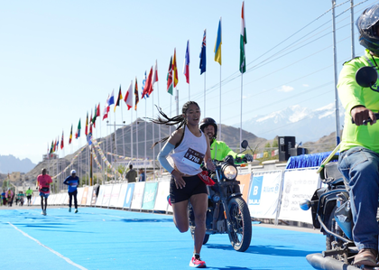 J&K’s Hans Raj, Ladakh’s Stanzin Chondol claim full marathon titles at 12th Ladakh Marathon | J&K’s Hans Raj, Ladakh’s Stanzin Chondol claim full marathon titles at 12th Ladakh Marathon J&K’s Hans Raj, Ladakh’s Stanzin Chondol claim full marathon titles at 12th Ladakh Marathon | J&K’s Hans Raj, Ladakh’s Stanzin Chondol claim full marathon titles at 12th Ladakh Marathon