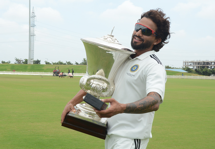 Duleep Trophy: Central Zone defeat South Zone by six wickets to seal title | Duleep Trophy: Central Zone defeat South Zone by six wickets to seal title