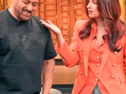 Salman Khan takes a dig at his own acting skills on "Two Much With Kajol and Twinkle" | Salman Khan takes a dig at his own acting skills on "Two Much With Kajol and Twinkle" Salman Khan takes a dig at his own acting skills on "Two Much With Kajol and Twinkle" | Salman Khan takes a dig at his own acting skills on "Two Much With Kajol and Twinkle"