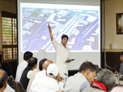Jyotiraditya Scindia reviews key projects in Gwalior | Jyotiraditya Scindia reviews key projects in Gwalior