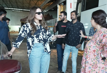 Indira Krishna calls shooting for ‘Jatadhara’ an exciting journey, shares a candid BTS moment with Sonakshi Sinha | Indira Krishna calls shooting for ‘Jatadhara’ an exciting journey, shares a candid BTS moment with Sonakshi Sinha