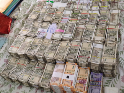 Rs 2 crore cash seized in ACB raids on Telangana official | Rs 2 crore cash seized in ACB raids on Telangana official