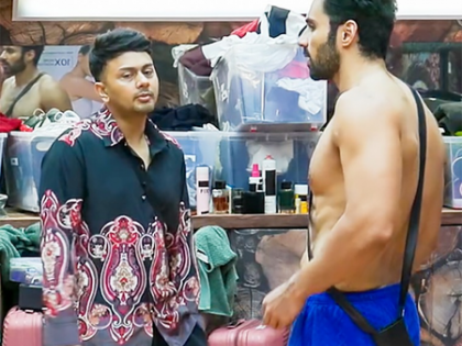 BB 19: Abhishek Bajaj gets possessive as Awez Darbar gets chatty with Farrhana Bhatt, Nehal | BB 19: Abhishek Bajaj gets possessive as Awez Darbar gets chatty with Farrhana Bhatt, Nehal BB 19: Abhishek Bajaj gets possessive as Awez Darbar gets chatty with Farrhana Bhatt, Nehal | BB 19: Abhishek Bajaj gets possessive as Awez Darbar gets chatty with Farrhana Bhatt, Nehal