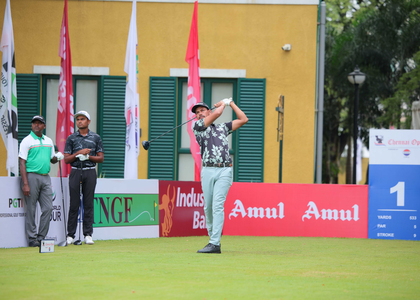Chennai Open Golf: Akshay Sharma takes opening day honours with blistering 63 | Chennai Open Golf: Akshay Sharma takes opening day honours with blistering 63