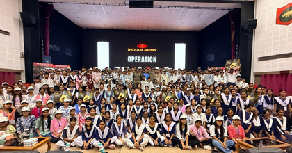 ARO Narangi conducts outreach programme for AROHAN scheme students, briefs them on 'Op Sindoor' | ARO Narangi conducts outreach programme for AROHAN scheme students, briefs them on 'Op Sindoor'