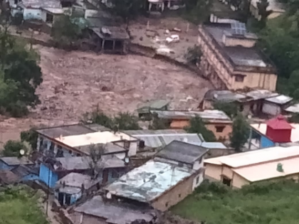 Cloudburst in Uttarakhand's Chamoli leaves 5 missing, washes away six houses | Cloudburst in Uttarakhand's Chamoli leaves 5 missing, washes away six houses