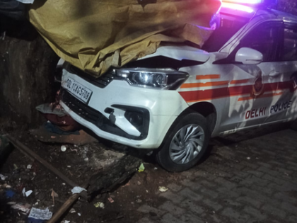 Man dies after being hit by police vehicle near metro station in Delhi | Man dies after being hit by police vehicle near metro station in Delhi