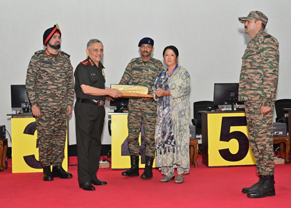 CDS Gen Anil Chauhan inaugurates Sparsh outreach programme for defence pensioners | CDS Gen Anil Chauhan inaugurates Sparsh outreach programme for defence pensioners