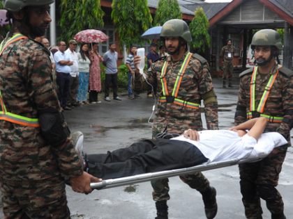 Military Civil Fusion: Joint earthquake response exercise conducted in Arunachal Pradesh | Military Civil Fusion: Joint earthquake response exercise conducted in Arunachal Pradesh