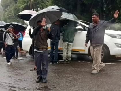 Interstate taxi row sparks chaos as tourists stranded at Assam-Meghalaya border | Interstate taxi row sparks chaos as tourists stranded at Assam-Meghalaya border