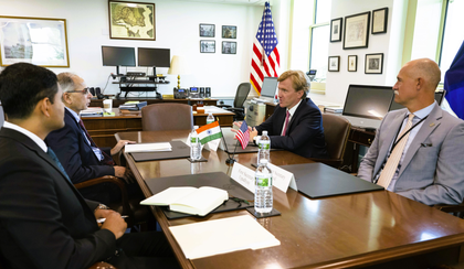 Indian envoy to US meets senior Pentagon official, holds 'valuable discussion' | Indian envoy to US meets senior Pentagon official, holds 'valuable discussion'