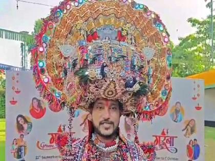 Ahmedabad’s ‘Turban Man’ unveils 5-kg ‘Operation Sindoor’ turban for Navratri | Ahmedabad’s ‘Turban Man’ unveils 5-kg ‘Operation Sindoor’ turban for Navratri