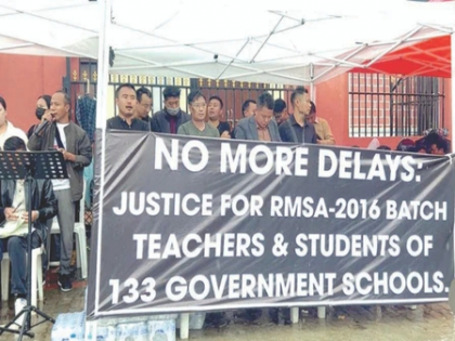 Nagaland govt urges agitating teachers to call off their stir | Nagaland govt urges agitating teachers to call off their stir