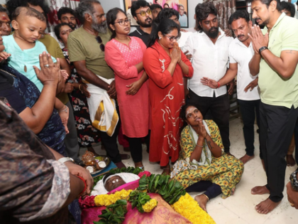 TN Deputy CM Udhayanidhi Stalin, Dhanush pay homage to late actor Robo Shankar | TN Deputy CM Udhayanidhi Stalin, Dhanush pay homage to late actor Robo Shankar