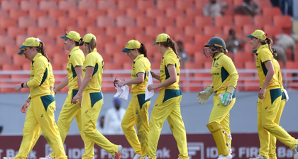 Australia fined for slow over-rate against India in second women's ODI | Australia fined for slow over-rate against India in second women's ODI