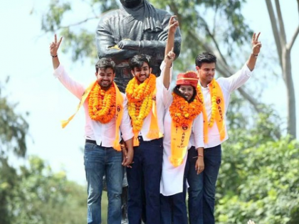 ABVP sweeps DUSU poll by winning President, 2 posts; NSUI gets VP | ABVP sweeps DUSU poll by winning President, 2 posts; NSUI gets VP
