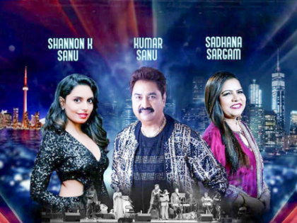 Shannon K joins father Kumar Sanu, Sadhana Sargam for musical extravaganza on USA-Canada tour | Shannon K joins father Kumar Sanu, Sadhana Sargam for musical extravaganza on USA-Canada tour Shannon K joins father Kumar Sanu, Sadhana Sargam for musical extravaganza on USA-Canada tour | Shannon K joins father Kumar Sanu, Sadhana Sargam for musical extravaganza on USA-Canada tour