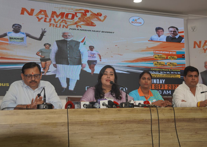 5,000 youths to join Namo Youth Marathon tomorrow: BJP MP Bansuri Swaraj | 5,000 youths to join Namo Youth Marathon tomorrow: BJP MP Bansuri Swaraj