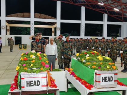 Assam Rifles pays tribute to bravehearts killed in Manipur ambush Assam Rifles pays tribute to bravehearts killed in Manipur ambush