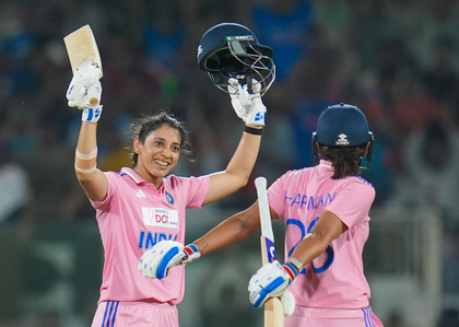3rd ODI: Smriti hits epic 125 but Australia beat India by 43 runs, win series 2-1 | 3rd ODI: Smriti hits epic 125 but Australia beat India by 43 runs, win series 2-1