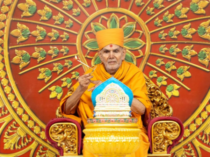 10-day temple festival begins in Jodhpur, in presence of BAPS spiritual guru Mahant Swami Maharaj  | 10-day temple festival begins in Jodhpur, in presence of BAPS spiritual guru Mahant Swami Maharaj 