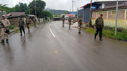 Manipur ambush: Joint forces intensify hunt for Assam Rifles personnel attackers | Manipur ambush: Joint forces intensify hunt for Assam Rifles personnel attackers