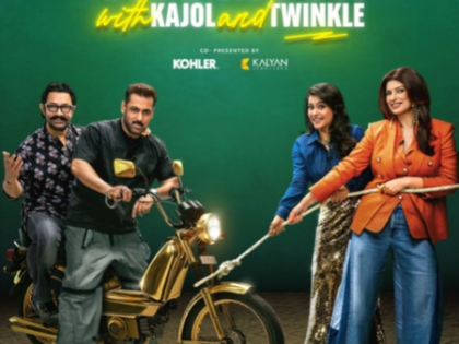 Salman and Aamir to share unheard stories about their friendship on ‘Two Much With Kajol and Twinkle’ | Salman and Aamir to share unheard stories about their friendship on ‘Two Much With Kajol and Twinkle’