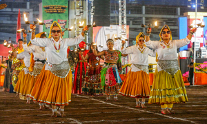 Garba entry in Bhilwara only after Aadhaar verification; venues to be sprinkled with Ganga Jal, ‘Gaumutra’ | Garba entry in Bhilwara only after Aadhaar verification; venues to be sprinkled with Ganga Jal, ‘Gaumutra’